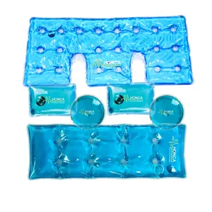 Hot And Cold Gel Pack Set Reusable Heat Pads With Metal Disc For 1 Click Heating Instant Hot Packs For Pain Relieving