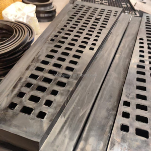 Plaque <span class=keywords><strong>de</strong></span> revêtement en caoutchouc résistant à l'usure pour ciment broyeur à boulets convoyeur <span class=keywords><strong>goulotte</strong></span> équipement personnalisé Durable broyeur à boulets - Product Image 4