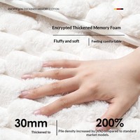 Tapis de bain antidérapant, absorbant et doux pour salle de bain, douche et sol