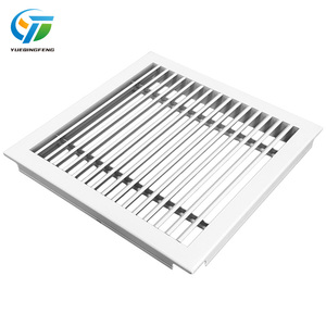 Kích thước tùy chỉnh thiết kế hiện đại ngoài trời Vent lưới tản nhiệt 304 Hợp kim nhôm vuông Vent cho điều hòa không khí tường đăng ký & lưới tản nhiệt - Product Image 5