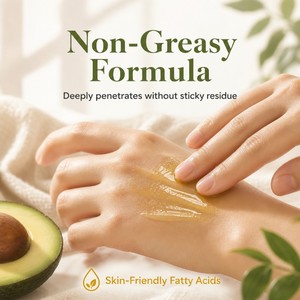 Aceite Corporal de Aguacate Prensado en Frío, Sin Hexano, para Cuidado Diario del Cuerpo y Cabello, Masajes de <span class=keywords><strong>Spa</strong></span>, Marca Privada - Product Image 4