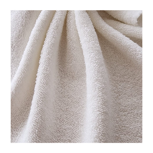 High Quality 175cm 330gsm Double Face Cotton/Polyester <b>Knitted</b> Absorbent Breathable Velour Towel Fabric - Product Image 4
