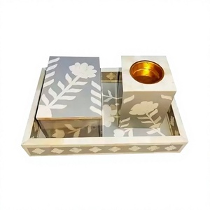 Porte-encens en nacre de qualité supérieure, fait main, style classique, nouveau, en bois, Mubkhar - Product Image 1
