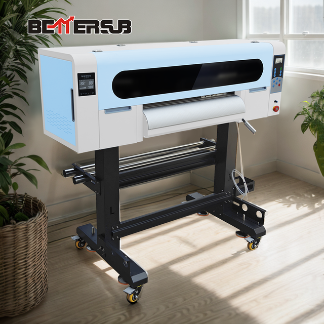 Dual Head Digital DTF Printer 60cm PET Film Offset T-shirt DTF Printing Machine Shake Powder DTF Printer