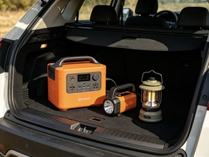 Station d'alimentation <span class=keywords><strong>portable</strong></span> LiFePO4 LFP avec sangle robuste et <span class=keywords><strong>sortie</strong></span> à onde sinusoïdale pure pour l'alimentation d'urgence en extérieur - Product Image 3