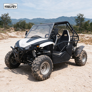 카트링카 230CC 가솔린 엔진 오프로드 가족용 2인승 전기 시동 4륜 유압 디스크 브레이크 샤프트 드라이브 60km/h 15L 카트 - Product Image 1