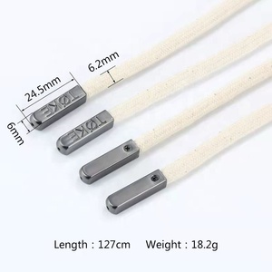 ปลายเชือกผูกรองเท้าโลหะแบบกำหนดเอง สำหรับรองเท้ากีฬา - Product Image 4