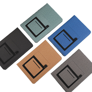 Diario planificador con cuadrícula de puntos de cuero PU de la mejor calidad personalizado al por mayor, cuaderno con encuadernación térmica para uso de regalo - Product Image 2