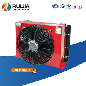 Refroidisseur d'huile hydraulique haute pression <span class=keywords><strong>en</strong></span> aluminium pour tracteur 250L, échangeur de chaleur pour excavatrice AH1490, radiateur micro-canaux - Product Image 1