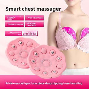 FX6 In-Stock Breast Enhancement Device <b>Remote</b> <b>Control</b> Infrared Heating Rechargeable <b>Vibrating</b> Massage Chest-Firming - Product Image 5