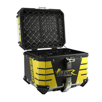 Accessoires de moto taille personnalisée valise étanche en alliage d'aluminium moto