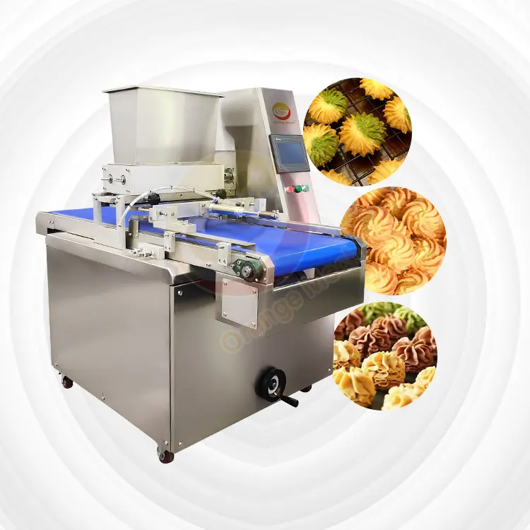 Full Automatic French Cookies Complete Production Line Biscuit Making Machine