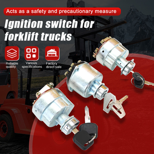 Trung Quốc Nhà Máy Xe Nâng Phụ Tùng Đánh Lửa <span class=keywords><strong>Key</strong></span> Switch JK410 Cho Heli / Jungheinrich / Linde Xe Nâng 7915492622 - Product Image 2