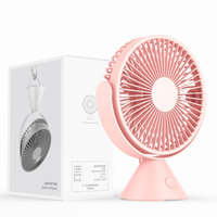 Ventilateurs portables de bureau pour la climatisation des pièces, avec poignée, fixation murale, alimentation électrique par batterie, trois vitesses, en plastique, pour voiture, extérieur, hôtel