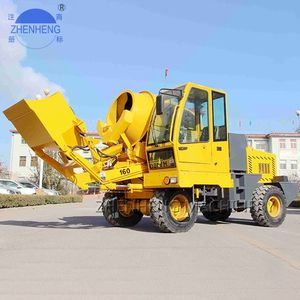 <span class=keywords><strong>Camion</strong></span> malaxeur à béton autochargeur mobile, capacité 2,6 m³, moteur 77,3 kW haute efficacité, boîte <span class=keywords><strong>de</strong></span> vitesses Zhenheng bleue - Product Image 3
