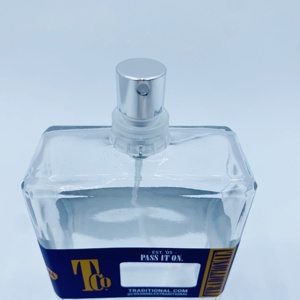 Flacon de parfum vide en verre de luxe de 50 ml avec bouchon en plastique, créations de parfums DIY inspirées de Dubaï pour les soins personnels - Product Image 6