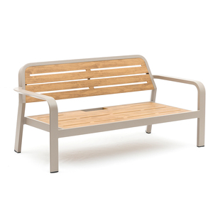 Divano da Giardino in Alluminio Antiruggine per Esterni, Impermeabile, Resistente ai Graffi, Antiruggine, Arredamento Minimalista e Moderno per <span class=keywords><strong>Balcone</strong></span> in Stile Francese - Product Image 5