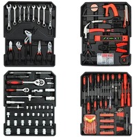Kit d'outils professionnel de 499 pièces, coffret à roulettes en fonte, ensemble complet d'outils de réparation automobile et domestique, outils manuels pour mécaniciens OEM
