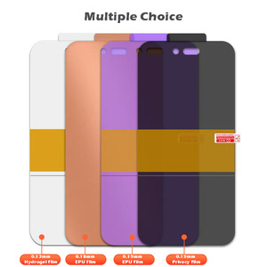 Protection d'écran en hydrogel pour iPhone 17 16 15 14 13 12 11 XS Max XR XS SE 7 SE <span class=keywords><strong>Film</strong></span> EPU auto-réparant rapide 0,13/0,15/0,18 mm - Product Image 2