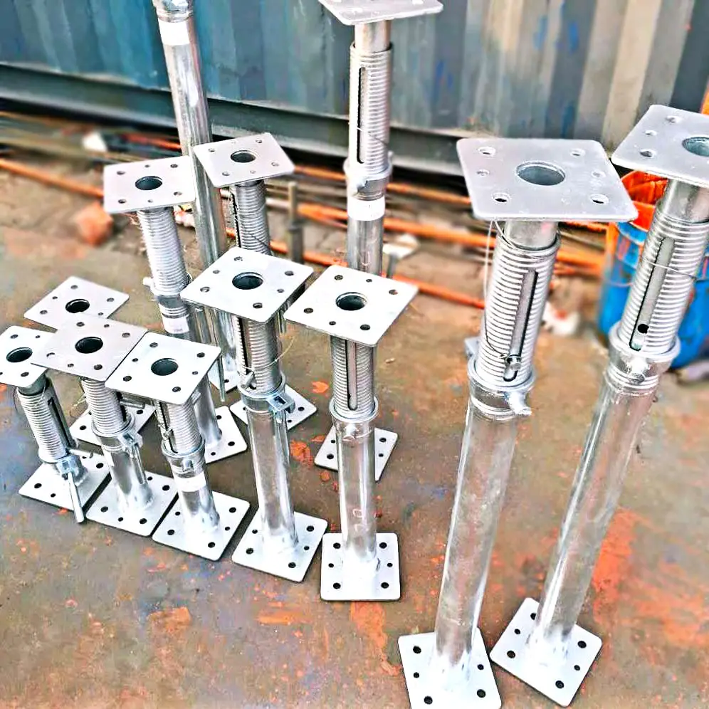 puntales sten steel prop european type steel props jack base different shapes scaffolding italian shoring props