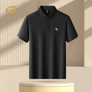 [Solo su misura] Polo estiva da uomo di alta qualità a maniche corte, traspirante | Risvolto, Logo personalizzato e ricamo - Product Image 1