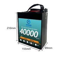 Batterie de drone MG Express Delivery pour photographie aérienne et inspection de circuits, 40000mAh 10C 14S 51.8V 800 cycles, -40 à 60°C