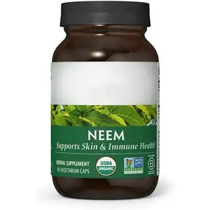 Cápsulas de ervas de Neem Detox de boa qualidade para pele, imunidade e saúde do fígado de marca própria