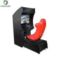 Machines de jeux vidéo simulateurs de voitures, jeux d'arcade classiques, jeux de course de voitures d'arcade, machine de jeu de course de voitures d'arcade