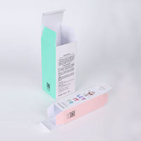 Carpeta de Papel Plegable Ecológica, Moderna y de Lujo para Cosméticos, con Diseño Impreso Personalizado para Productos de Cuidado de la Piel y Empaque de Regalos