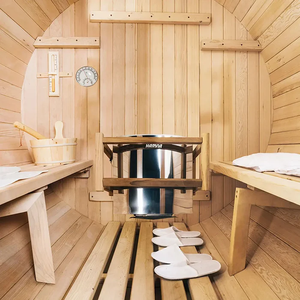 Sauna en bois de cèdre rouge de qualité supérieure, sauna extérieur pour la maison, cabine de sauna avec certificat CE/ETL pour hôtel et <span class=keywords><strong>spa</strong></span> privé - Product Image 4