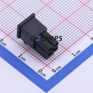 HC-MX3.0-2*2Y Housing (Wire-to-Board / Wire-to-Wire) P=3mm Connector 2x2P 3mm Micro-Fit (MX 3.0) 3mm - Product Image 2