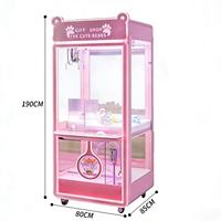 Distributeur automatique QSL Entertainment, machine à griffes d'arcade commerciale en gros, grue à peluches personnalisable CZ-C001 pour cadeaux