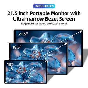 Hot bán 21.5 inch màn hình cảm ứng chơi game cầm tay LCD màn hình tương tác quảng cáo hiển thị 60Hz kỹ thuật số biển cho giáo dục - Product Image 5