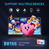 Monitor portátil FEELWORLD DH156 de 15,6 "IPS FHD 1080P, altavoces duales incorporados con HDMI Plug Play, logotipo OEM, pedidos al por mayor personalizados