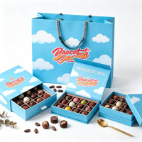 Emballages personnalisés pour barres chocolatées, enveloppes en papier et boîtes cadeaux en carton blanc