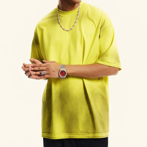 Camisetas de Verano para Hombre, de Alta Calidad, 100% Algodón, Color Sólido, Básicas, de Manga Corta, Suaves, Transpirables, Corte Regular, Estilo Hip Hop, para Uso Diario - Product Image 2