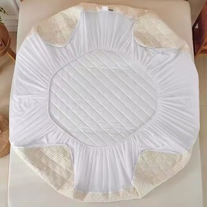 Coprimaterasso per Bambini in Cotone Organico e Bambù, Antiacaro, Ipoallergenico, Impermeabile, Trapuntato, Lavabile in Lavatrice - Product Image 4