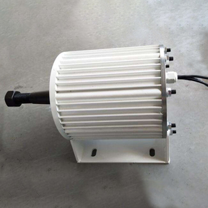 2kw Energía libre 48V/96V AC Síncrono Sin núcleo Generador de viento de imán permanente Trifásico 2000W Potencia nominal - Product Image 4