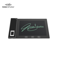 DigiDraw en stock, tablette de signature numérique plug-and-play avec stylet passif pour la signature de documents Word, Excel, PDF et de contrats électroniques