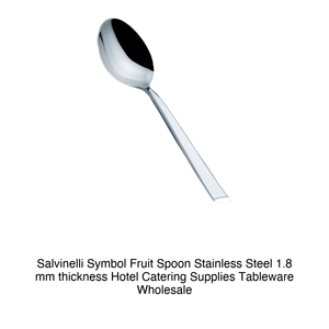 Cuillère à dessert Salvinelli Symbol en acier inoxydable 18/10, épaisseur 1,8 mm - Product Image 2