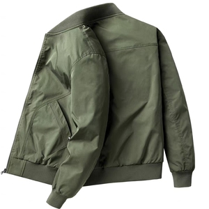 Chaqueta de Piloto Estilo Aviador Personalizada de Poliéster, Algodón y Satén, Fabricante de Chaquetas Bomber - Product Image 3
