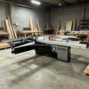 Scie à panneaux professionnelle à table coulissante pour le travail du bois, avec angle de <span class=keywords><strong>coupe</strong></span> 45/90 degrés, pour la dé<span class=keywords><strong>coupe</strong></span> du bois en usine - Product Image 1