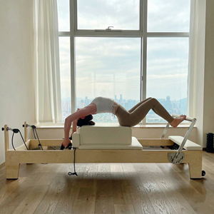 Máquina de Ejercicio Corporal con Logotipo Personalizado, Camas de Pilates Reformer de Madera de Arce, Camas de Pilates Reformer de Madera de Roble para Estudio - Product Image 6