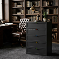Commode haute en métal, commode verticale en acier résistante à la rouille pour organiser les vêtements dans la chambre