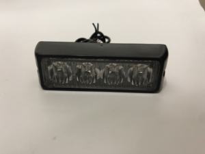 Feux de détresse à DEL ambre 12-24V 4 LED, clignotants, feux de signalisation de <span class=keywords><strong>voiture</strong></span>, feux de détresse orange, feux de brouillard, balise - Product Image 4