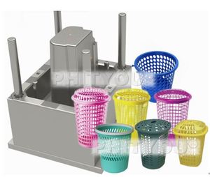 Tùy chỉnh ép phun công cụ khuôn mẫu cho Nhựa Giặt lưu trữ rỗng rác bẩn quần áo giỏ - Product Image 1