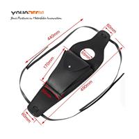 YD-LB22 moto carburant réservoir de gaz Center pochette sac réservoir Pad couverture en cuir PU pour Harley Sportster 800/1000/1200