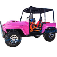 Willys Jeep 250cc Dune Buggy pour adultes, véhicule tout-terrain, buggy électrique, Willys Jeep pour adultes, mini Willys Jeep Dune Buggy
