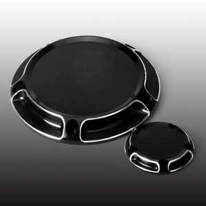 Protector de motor Clarity, cubierta <span class=keywords><strong>Derby</strong></span> de 5 agujeros, cubiertas de sincronización para Harley Softail 99-17 Touring Street Glide Road King 99-15 - Product Image 2