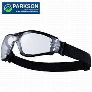 Lunettes de sécurité légères personnalisées de lunettes de sécurité de sports de cadre de PC avec la bande élastique - Product Image 2